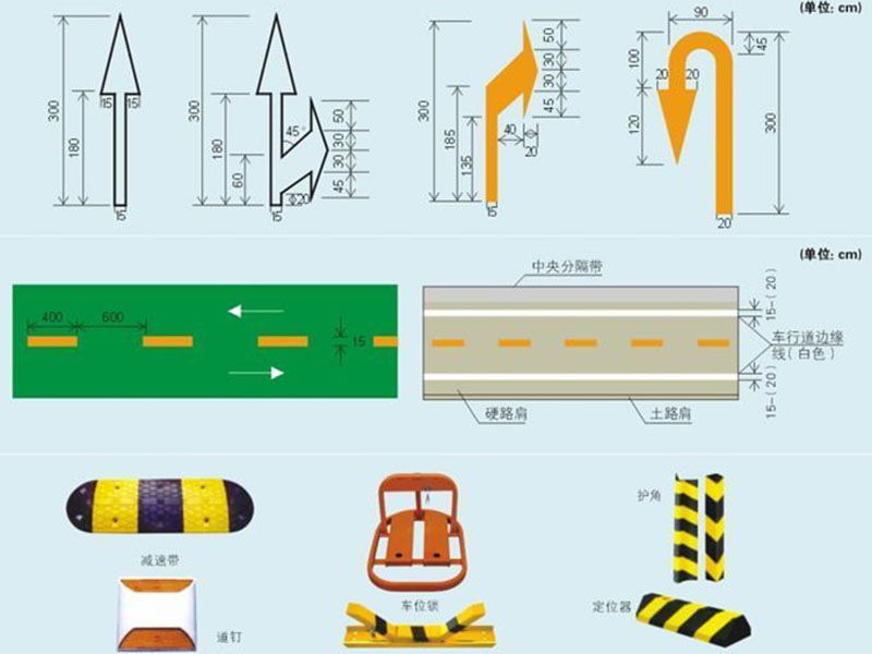 车库标识及设施